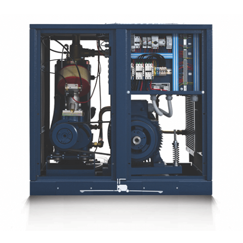 Rotary screw compressors